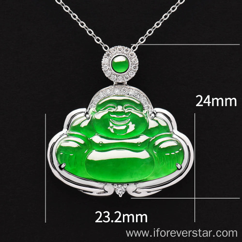 Exquisite High Quality Jadeite Jade Buddha